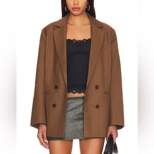 NWT Lioness Wyoming Blazer in Chocolate size M
